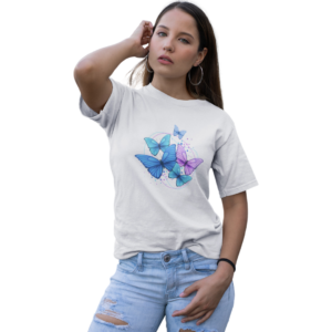 T-Shirt Feminina Quality - Edição "Asas da Liberdade"